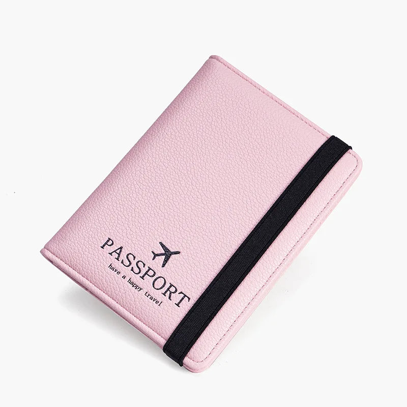 Bellamy | Fashionable PU Leather RFID Travel Wallet for Passports