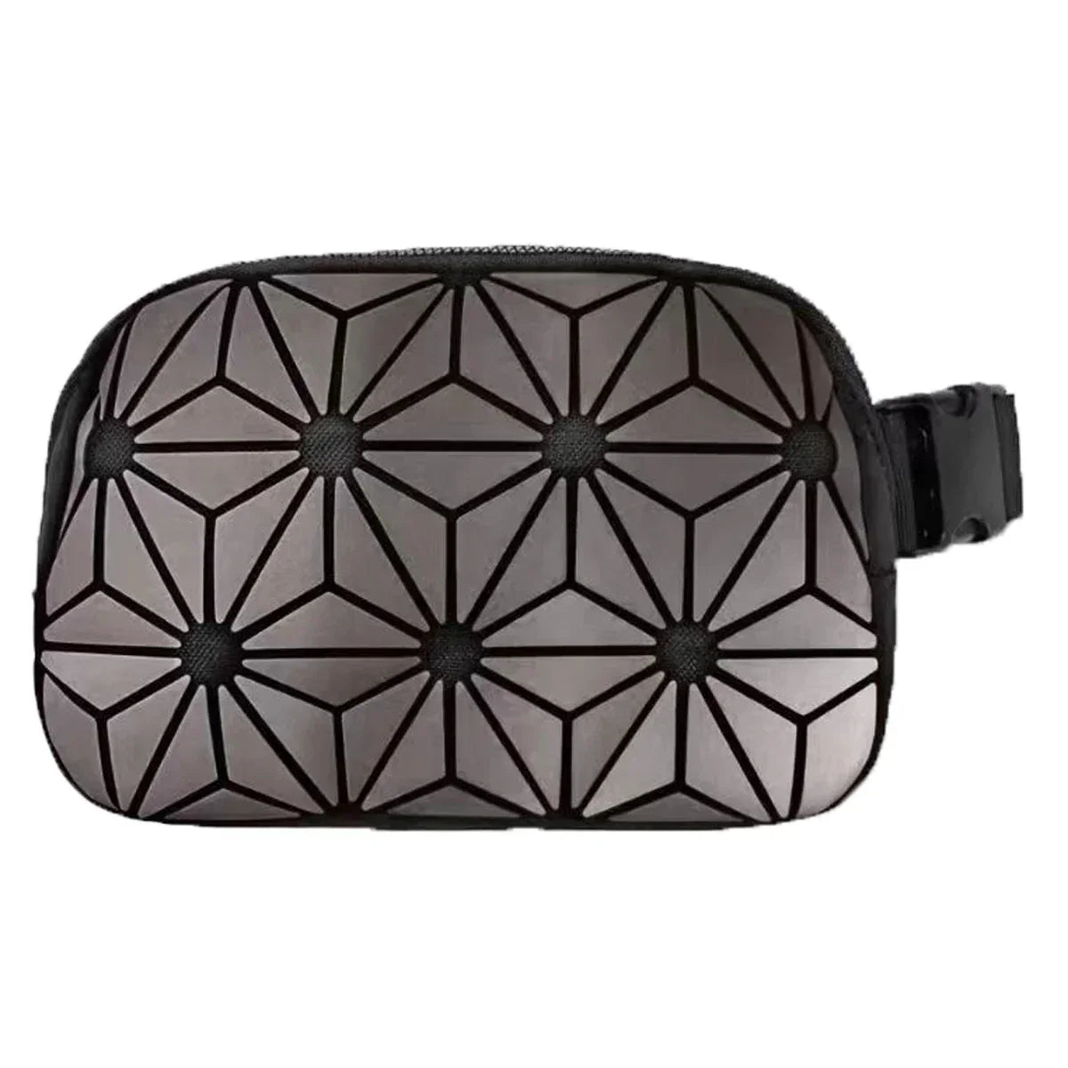 Zara | Holographic Geometric Travel Crossbody Hip Bag