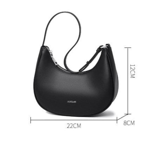 Madison | Luxe Crescent Shoulder Bag