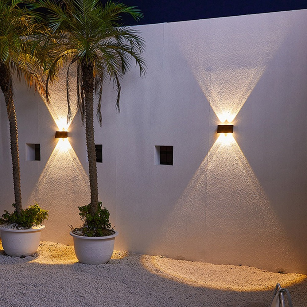 CozyGlow | Solar LED Outdoor Wall Lamp