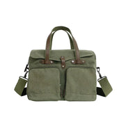 Max | Vintage Canvas Large Shoulder Bag Travel Bag