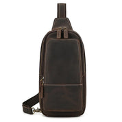 Mason | Men's Retro Genuine Leather Anti-Theft Crossbody Chest Bag