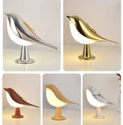 GlowNest | Wooden Bird-Shaped Night Lamp