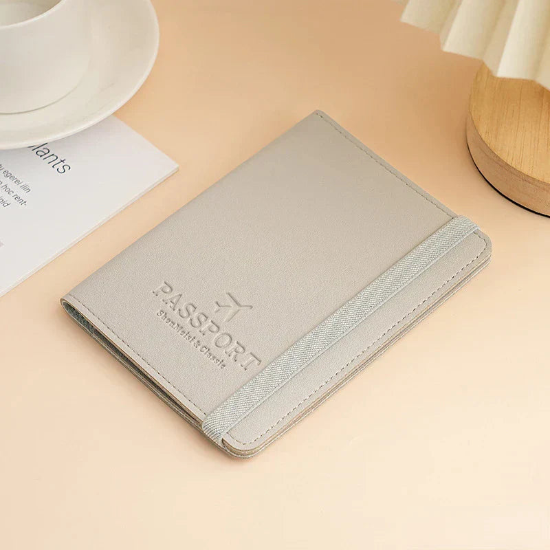 Linda | RFID-blocking passport card holder travel wallet