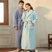 Neville | Unisex Plush Fleece Bathrobe