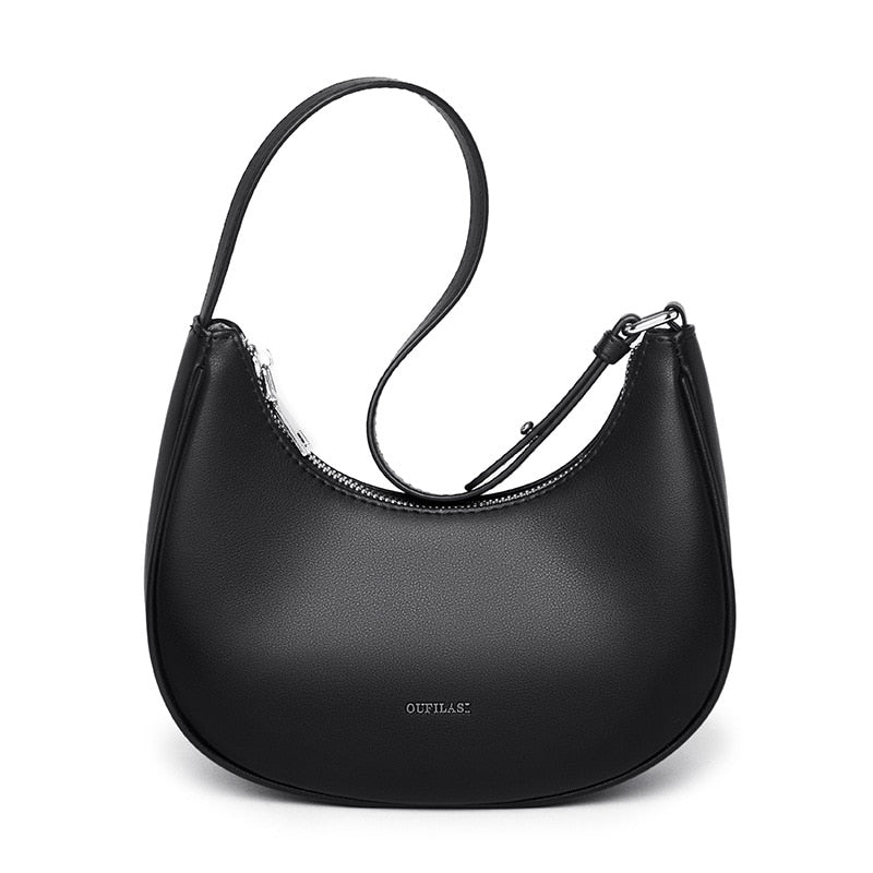 Madison | Luxe Crescent Shoulder Bag