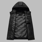 Jack Hooded Bodywarmer | Padded Ultralight Mid-Jacket Gilet with Hood for Men