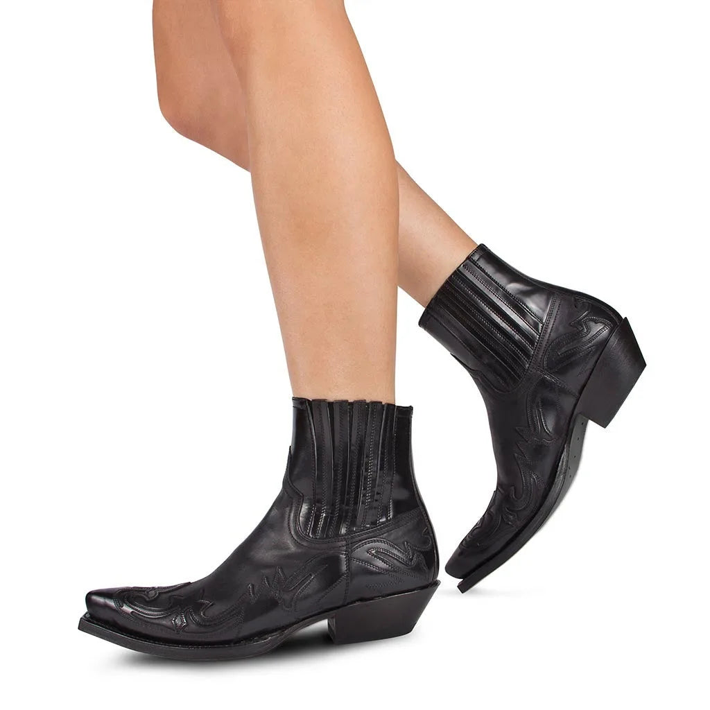 SARAH | Leather Cowboy Boots Women