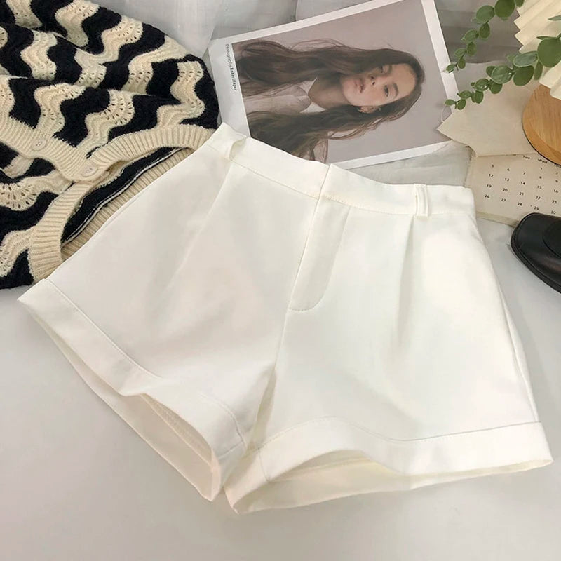 ANDREA | Elegant High Waist Shorts