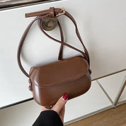 Eva | Women's Retro Saddle Leather Shoulder Bag