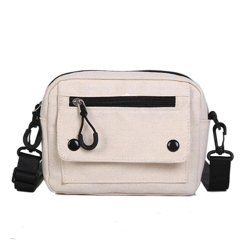 Sofie | Small Canvas Square Shoulder Bag