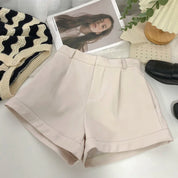 ANDREA | Elegant High Waist Shorts