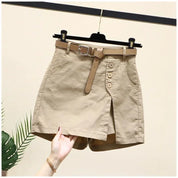 SUZY | Pure Cotton A-line Casual Shorts for Women