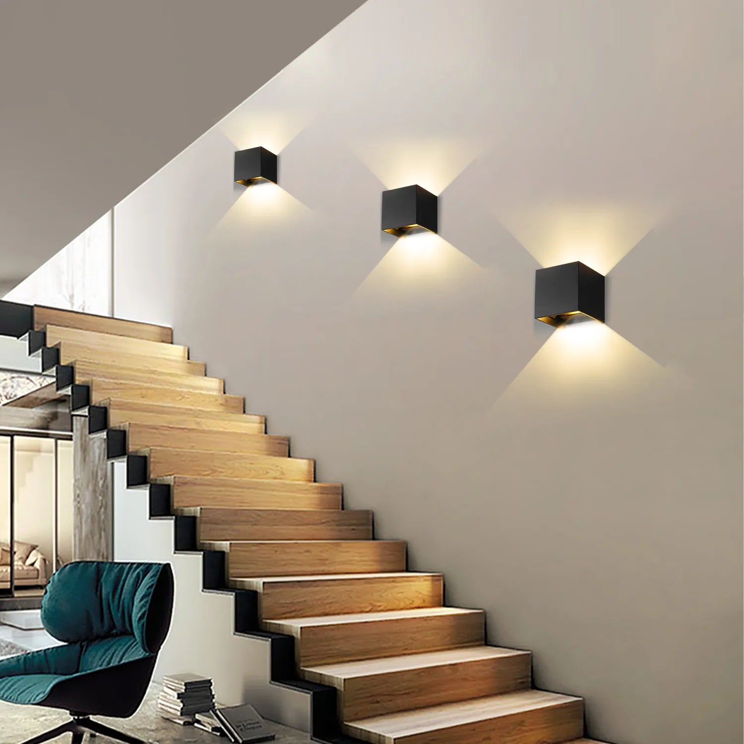 UrbanBeam | Modern Cube Lighting for Staircases and Hallways