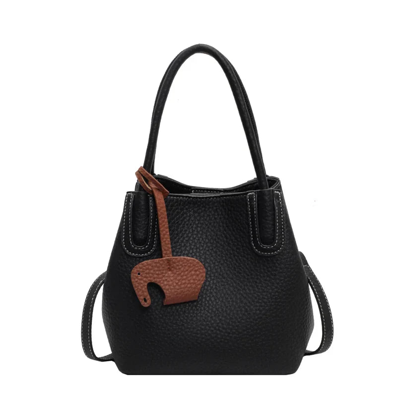 Chloe | Women's Solid Color PU Leather Crossbody Handbag