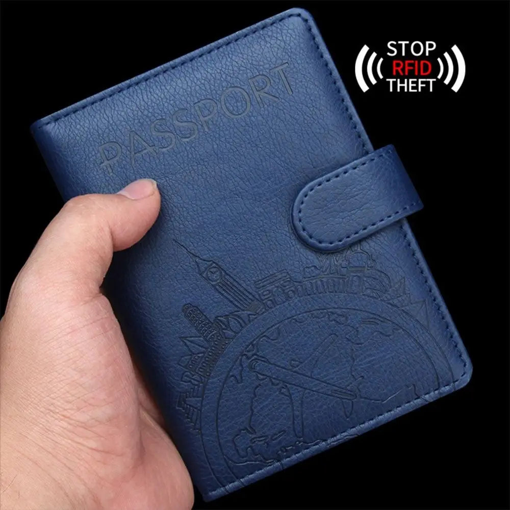 Teresa | RFID Leather Passport Holder Travel Wallet