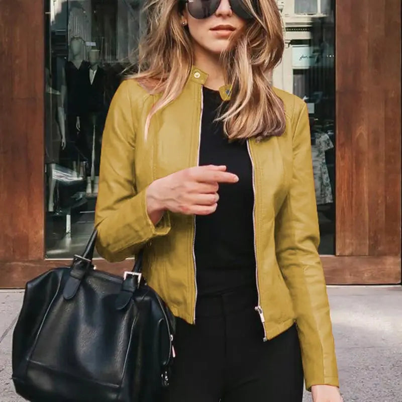 HARRIET | Stylish Leather Women Jacket