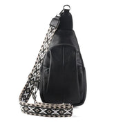 Lily | Women's Geometric Shoulder Strap Leather Crossbody Sling Bag