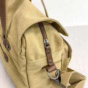 Max | Vintage Canvas Large Shoulder Bag Travel Bag