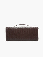 Arviel | Luxe Woven Handbag with Gold Closure