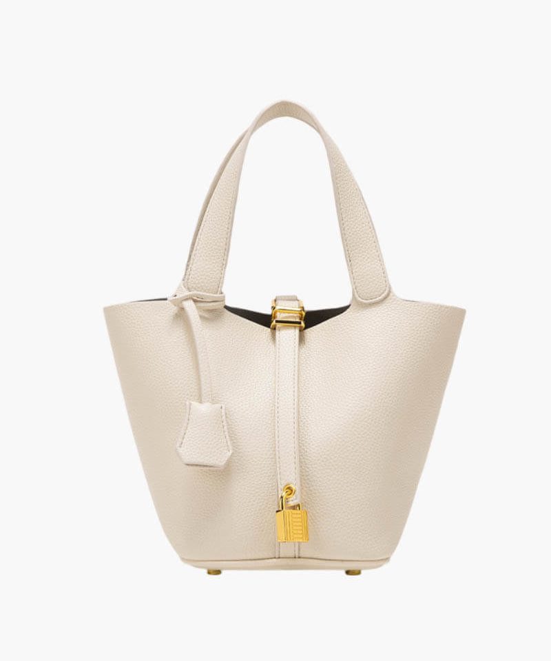 Evie | Stylish Premium Leather Bucket Bag