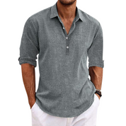 Timeless Men's Linen Shirt for Effortless Style