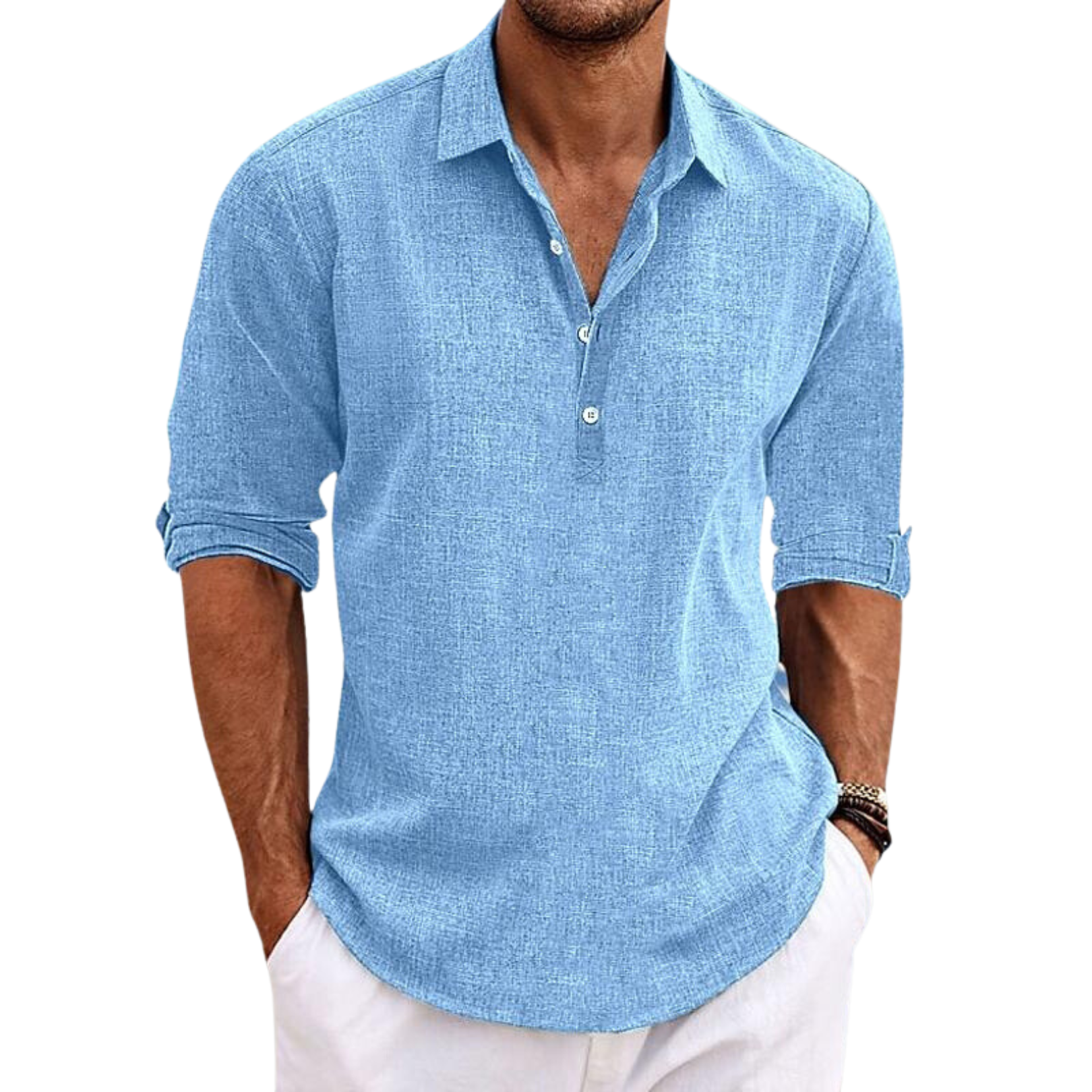 Timeless Men's Linen Shirt for Effortless Style