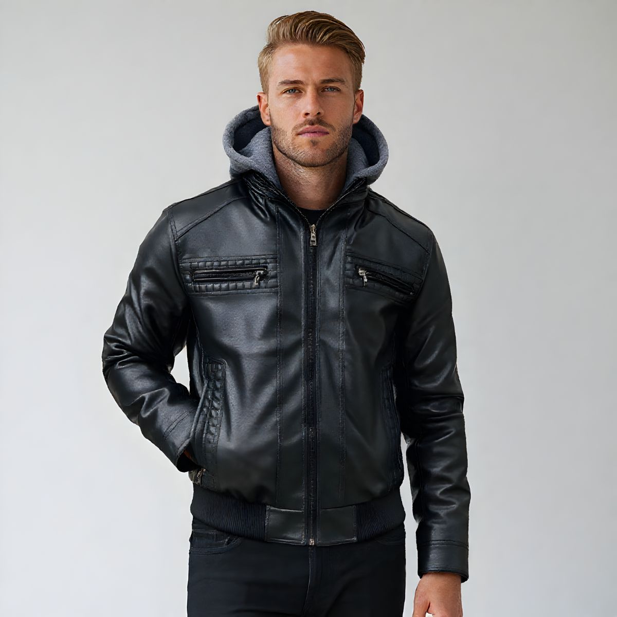 Liam | Bold & Stylish Men's Biker Jacket