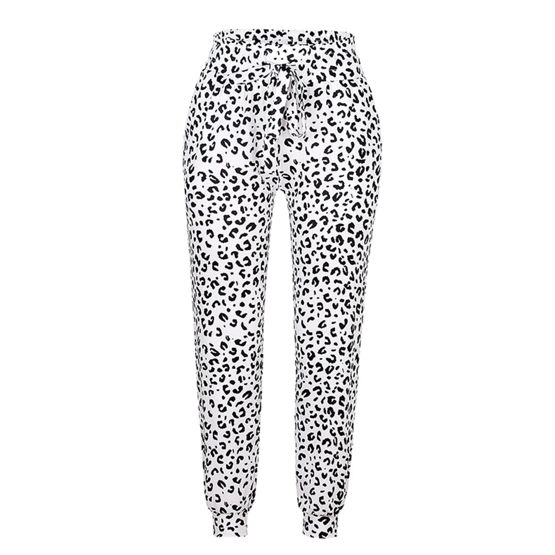 Talia | Comfy Leopard Print Trouser