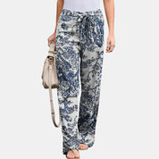 REINA | Stylish Leisure Pants Flowerprint