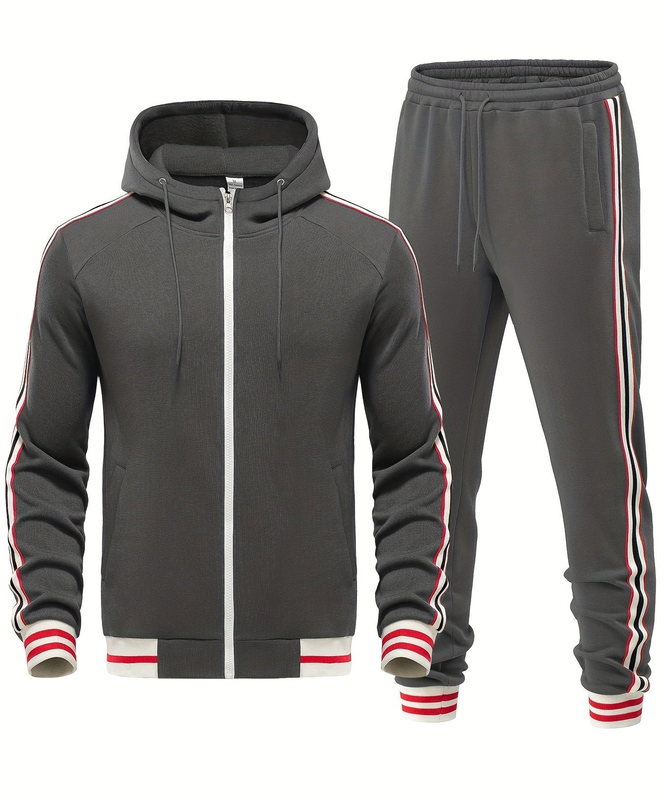 JUDE | 2-Piece Tracksuit with Stripe Pattern