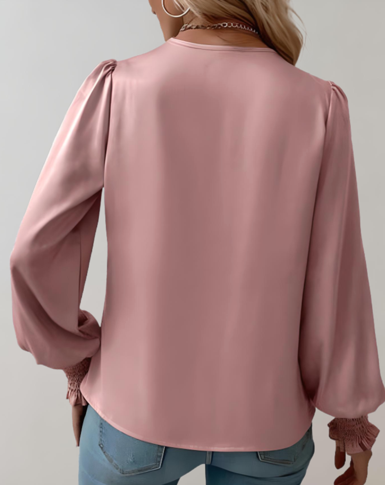 Adrianna | Sophisticated Long-Sleeve Blouse