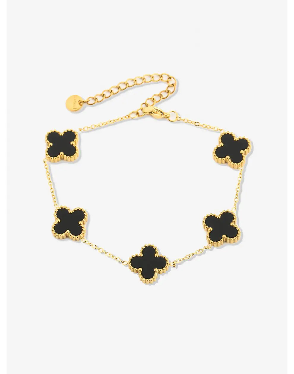 LuckyBloom | Five-Leaf Clover Bracelet