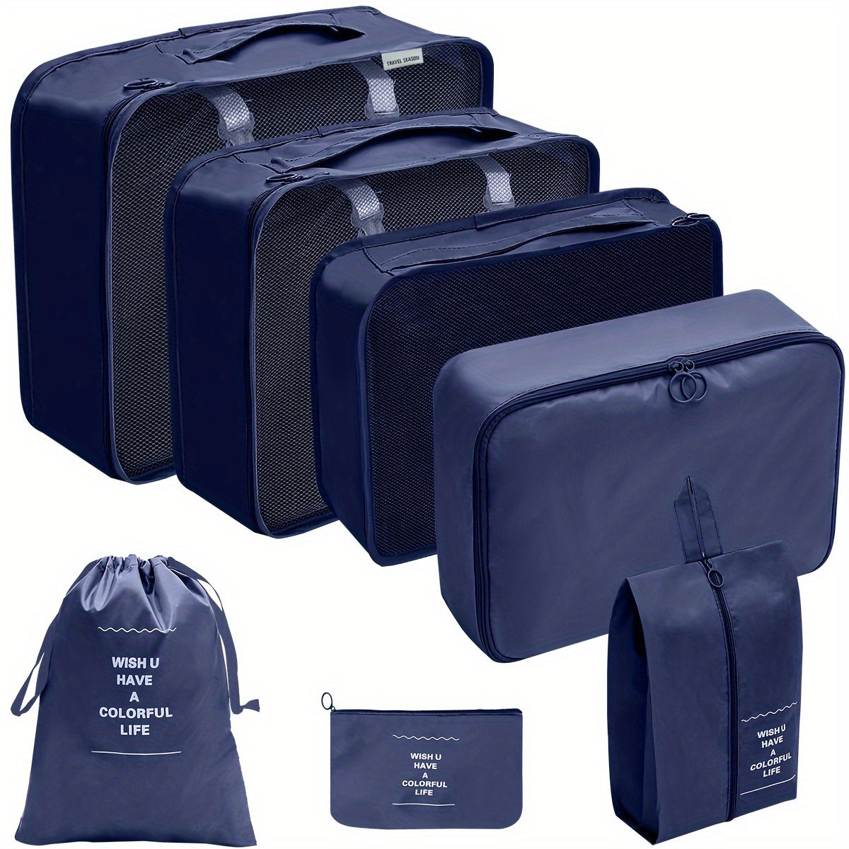 PackMaster | 7-Piece Travel Packing Cube Set