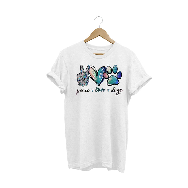 EDEN | Peace, Love & Dogs T-Shirt