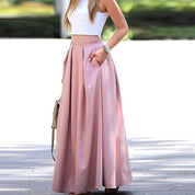 ALICE | Elegant High-waisted Pleated Skirt