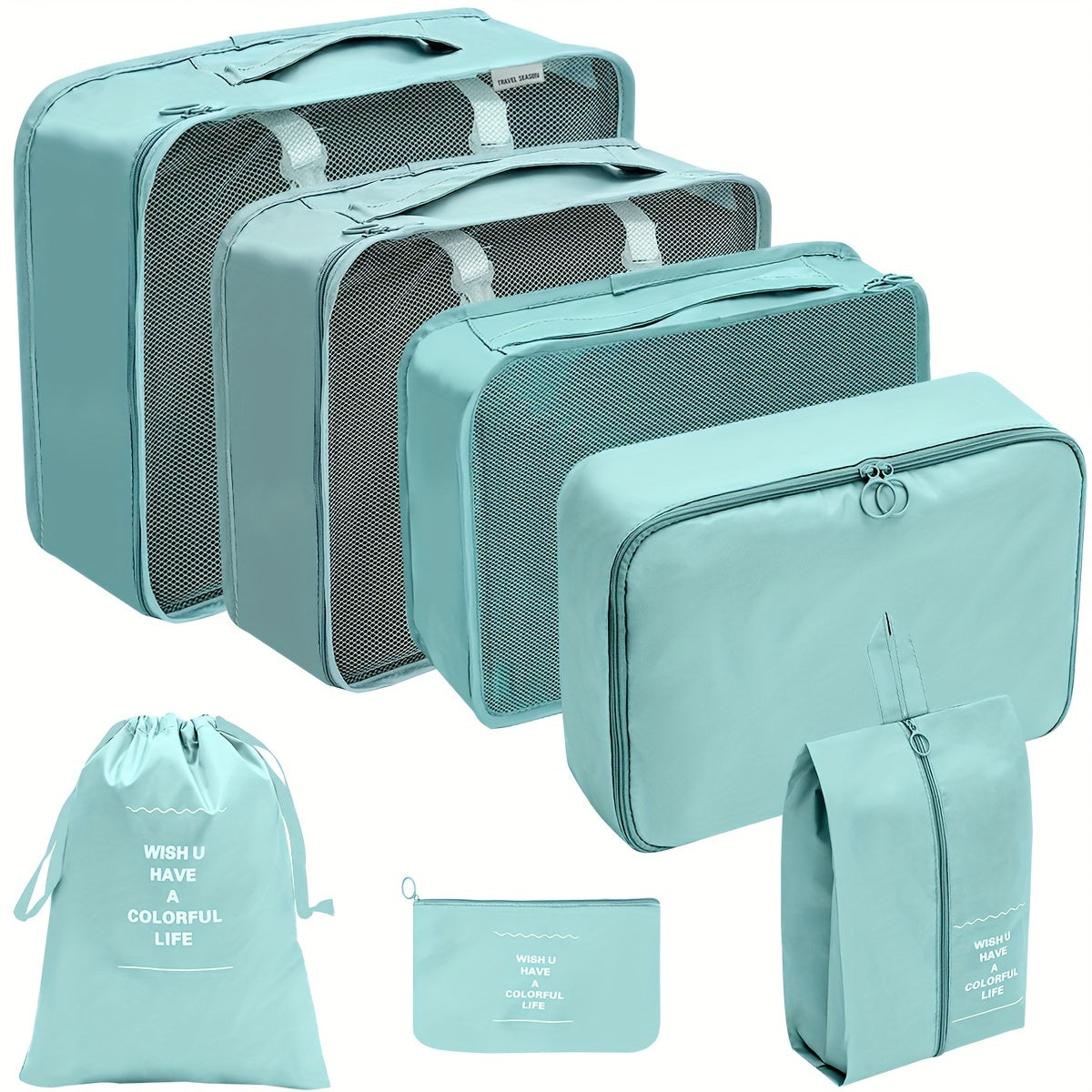 PackMaster | 7-Piece Travel Packing Cube Set