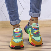 Melody | Vibrant Rainbow Design Shoes