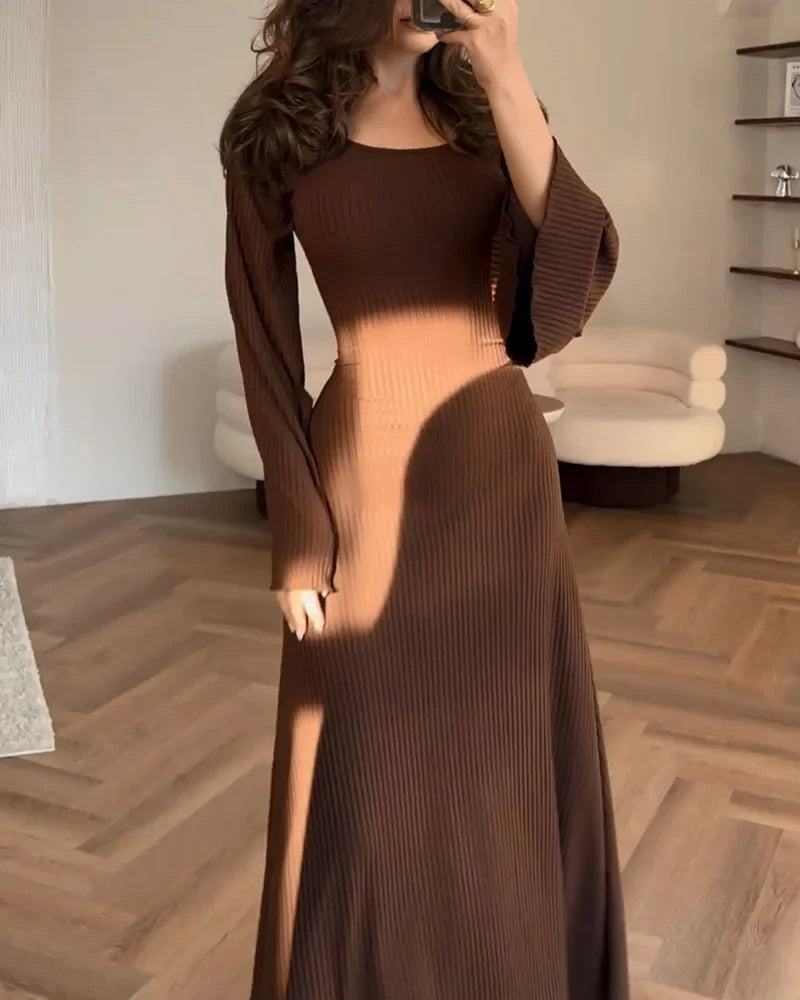 ALLYSON | Elegant Long-Sleeve Dress