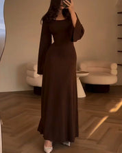 ALLYSON | Elegant Long-Sleeve Dress