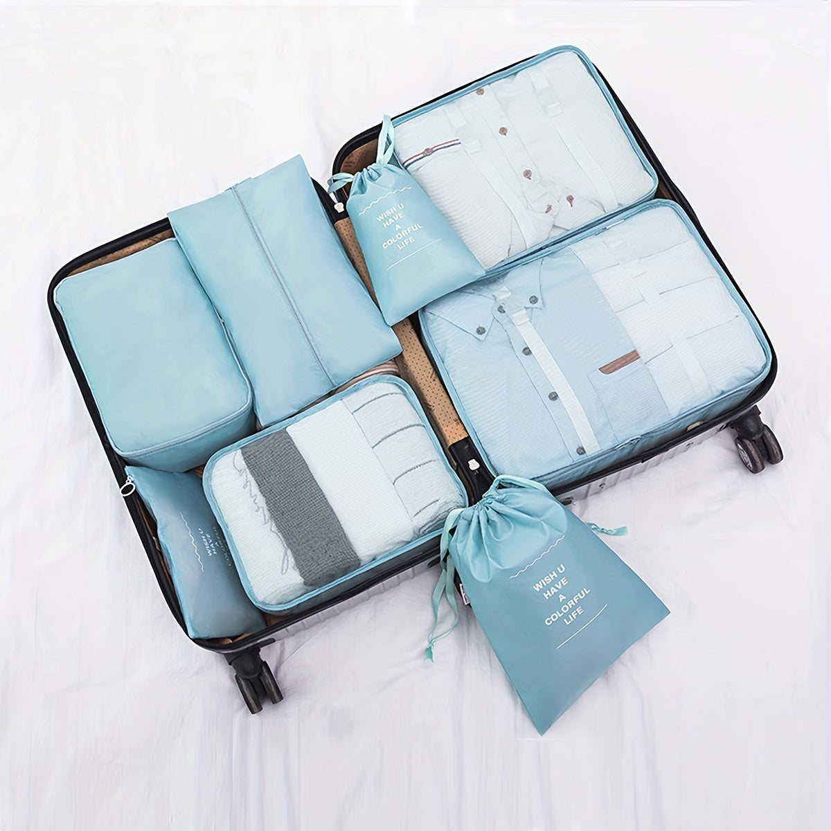 PackMaster | 7-Piece Travel Packing Cube Set