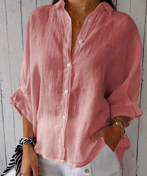 ISABELLA | Chic Linen Blouse