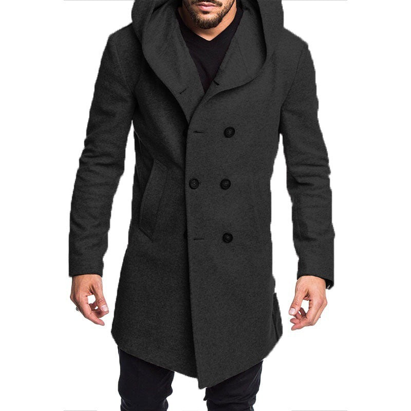 John | Elegant Windproof Long Coat