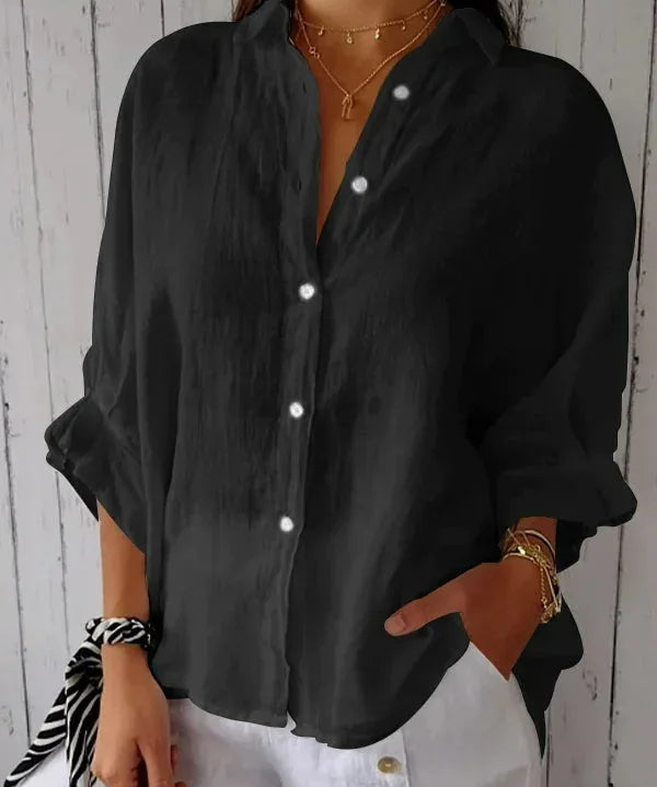 ISABELLA | Chic Linen Blouse