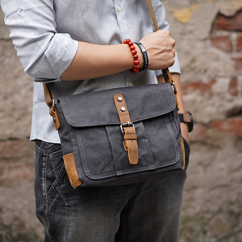 Lars | Retro Canvas Travel Shoulder Bag