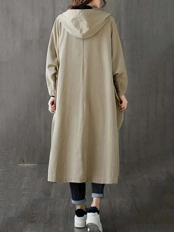 Anselmia | Women's Hooded Trench Coat