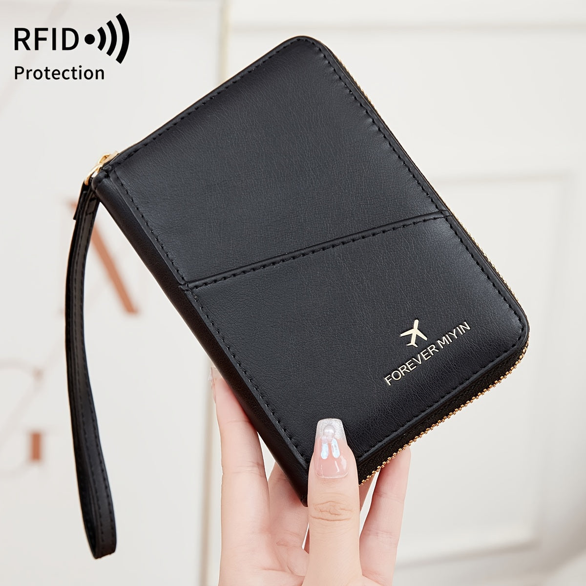 RFID | Protected Travel Wallet Anti Thieft