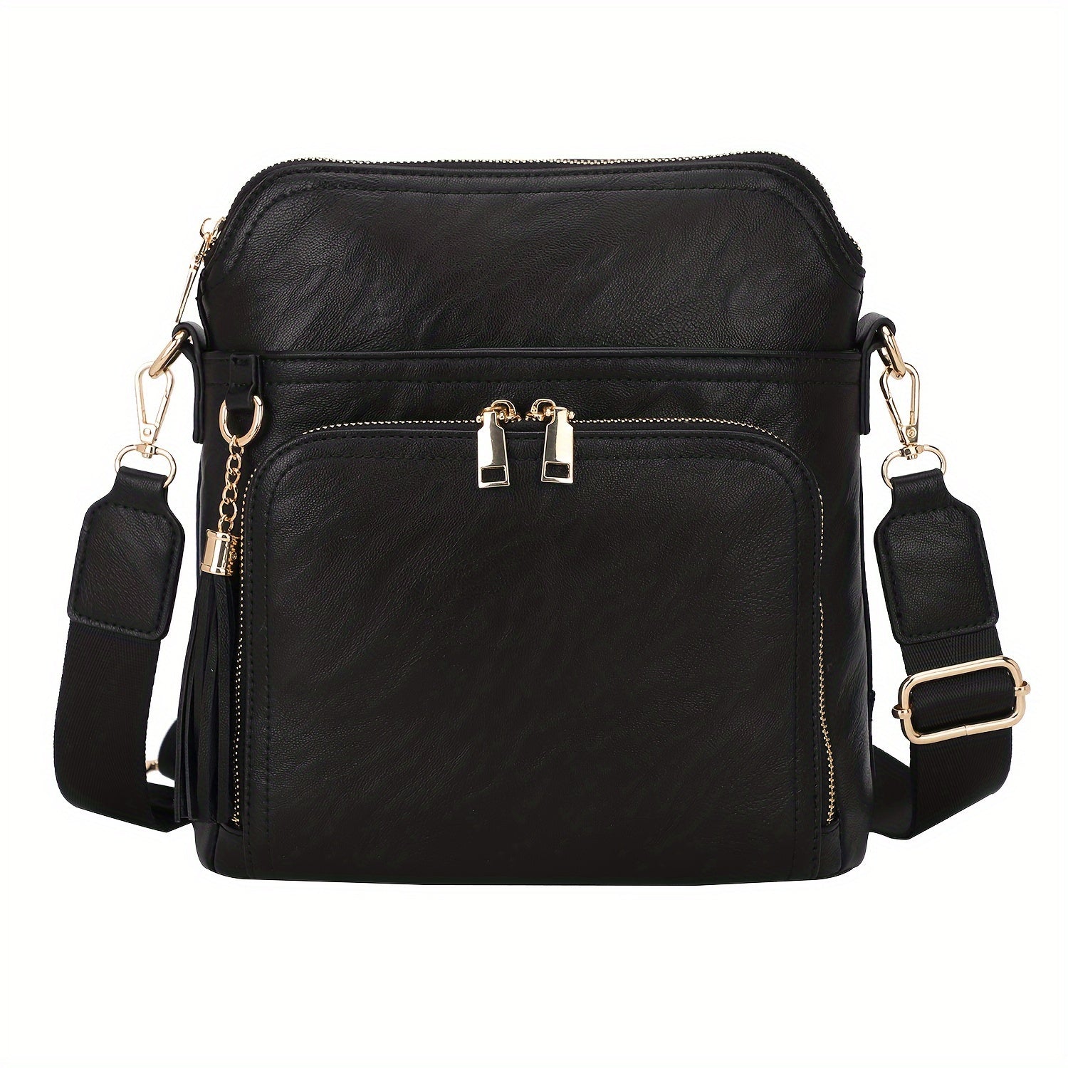 Natalie | Stylish Anti-Theft Crossbody Bag with Chic Tassel Detail