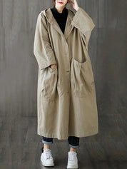 Anselmia | Women's Hooded Trench Coat