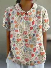 FLORA | Floral Shirt with flowers